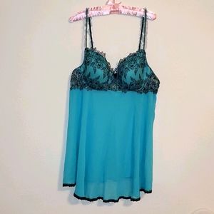 NWOT 3X Sheer Babydoll